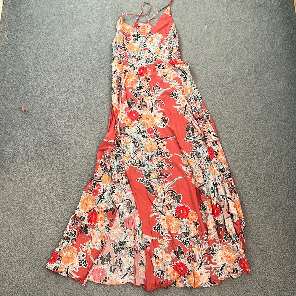 Free People Floral Maxi Dress